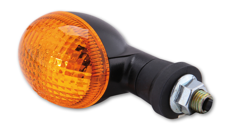 Intermitente HIGHSIDER smart Mini - cristal naranja - homologado E - Pareja