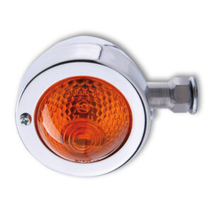 Intermitente HIGHSIDER smart Bullet Pike - cristal naranja - homologado E - 1 pieza