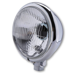 Faro delantero HIGHSIDER smart Bates Style - 5 3/4 inch - cromado - 1 pieza