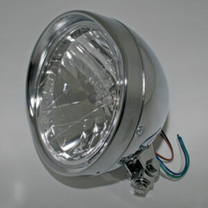 Faro delantero HIGHSIDER smart Cruiser - 6 1/2 inch - cromado - 1 pieza