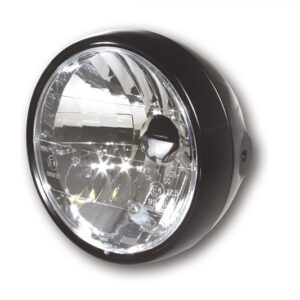 Faro delantero HIGHSIDER smart - 6 1/2 inch - negro - 1 pieza