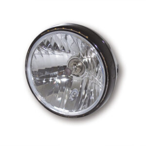 Faro delantero HIGHSIDER smart Reno 2 - 7 inch - negro - 1 pieza