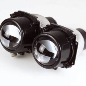 Faro delantero HIGHSIDER smart - negro - Pareja