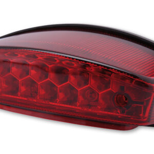Piloto trasero LED HIGHSIDER smart Monster - cristal rojo - homologado E - 1 pieza
