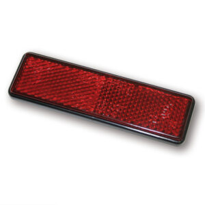 Catadióptrico HIGHSIDER smart con película adhesiva - rojo