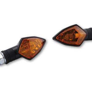 Intermitente HIGHSIDER smart Rock Mini - cristal naranja - homologado E - Pareja