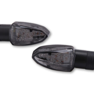 Intermitente LED HIGHSIDER smart Lizzard - cristal ahumado - homologado E - Pareja