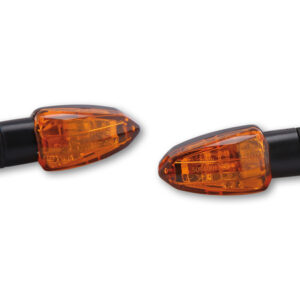 Intermitente HIGHSIDER smart Lizzard - cristal naranja - homologado E - Pareja