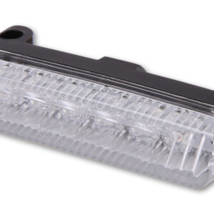 Piloto trasero LED HIGHSIDER smart Mini - cristal transparente - homologado E - 1 pieza
