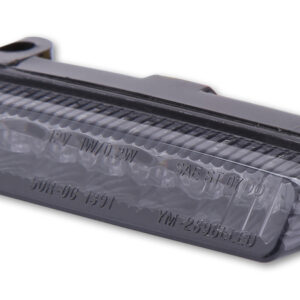 Piloto trasero LED HIGHSIDER smart Mini - cristal ahumado - homologado E - 1 pieza