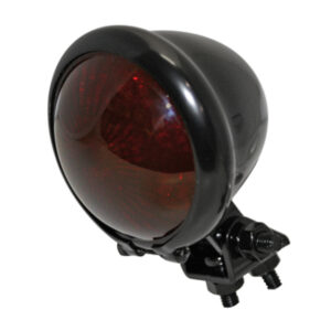 Piloto trasero LED HIGHSIDER smart Bates Style - cristal rojo - homologado E - 1 pieza