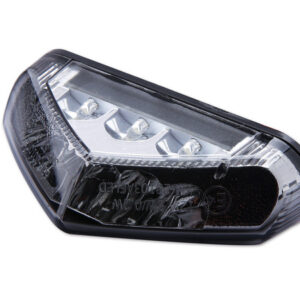 Piloto trasero LED HIGHSIDER smart - cristal ahumado - homologado E - 1 pieza