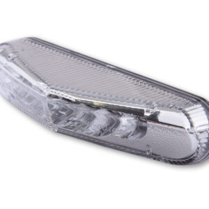 Piloto trasero LED HIGHSIDER smart - cristal transparente - homologado E - 1 pieza