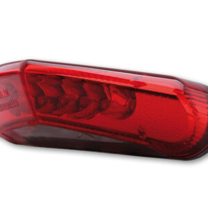 Piloto trasero LED HIGHSIDER smart - cristal rojo - homologado E - 1 pieza