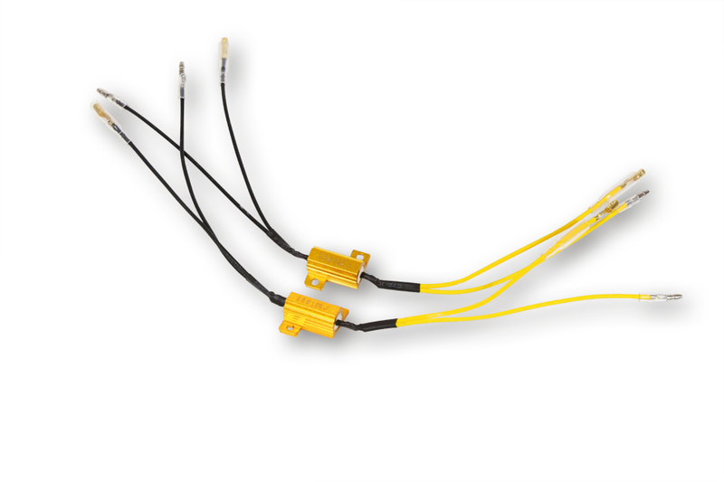 Resistencia de potencia HIGHSIDER smart - 25 W- 10 Ohm - con cable - Pareja