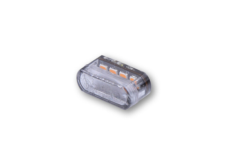 Intermitente LED HIGHSIDER smart Module 1 Pro - cristal ahumado - homologado E - Pareja