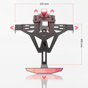 Portamatrículas HIGHSIDER pro Akron-RS - Yamaha