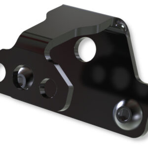 Luz de matrícula Holder HIGHSIDER pro S - negro - 1 pieza
