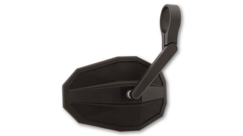 Retrovisor contrapeso de manillar HIGHSIDER smart Straight - corto - negro