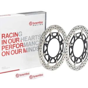 Juego de discos de freno BREMBO UPGRADE T-Drive redondo flotante - pareja