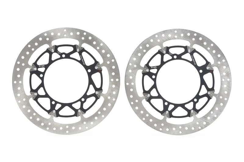 Juego de discos de freno BREMBO UPGRADE T-Drive redondo flotante - pareja