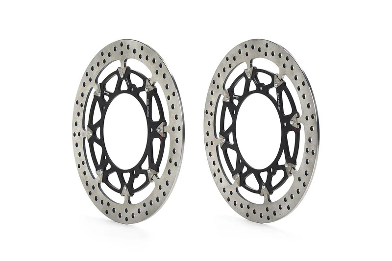 Juego de discos de freno BREMBO UPGRADE T-Drive redondo flotante - pareja