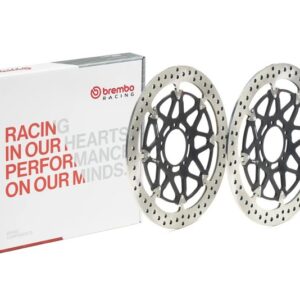 Juego de discos de freno BREMBO UPGRADE T-Drive redondo flotante - pareja