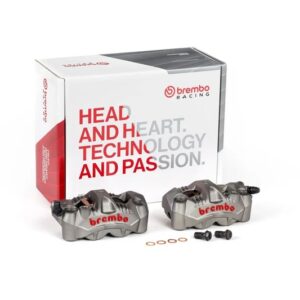 Pinza de freno delantero radial BREMBO UPGRADE GP4-RS 4 pistones Ø30 mm