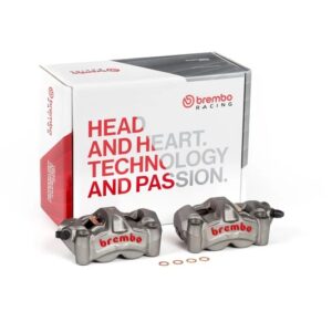 Pinza de freno delantero radial BREMBO UPGRADE M50 4 pistones Ø30 mm