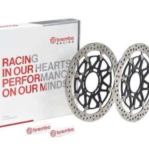 Juego de discos de freno BREMBO UPGRADE T-Drive redondo flotante - pareja