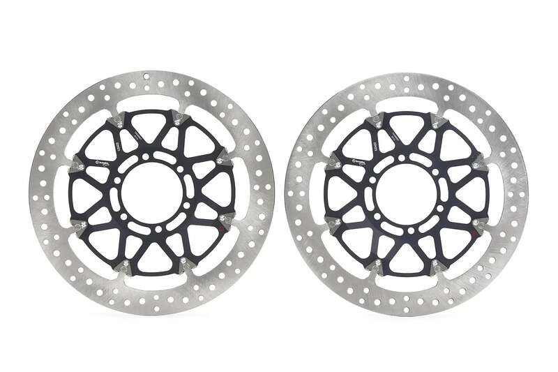 Juego de discos de freno BREMBO UPGRADE T-Drive redondo flotante - pareja