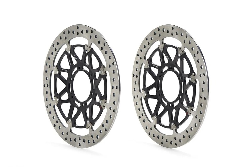 Juego de discos de freno BREMBO UPGRADE T-Drive redondo flotante - pareja