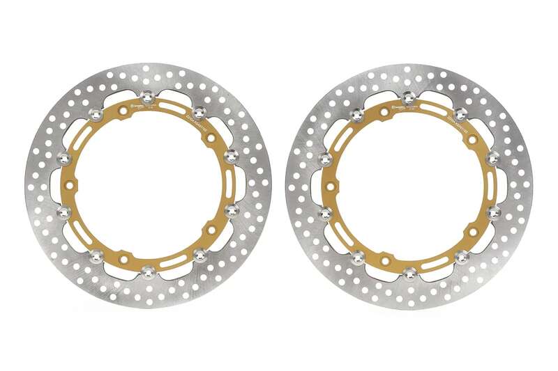 Juego de discos de freno BREMBO UPGRADE Supersport redondo flotante - pareja