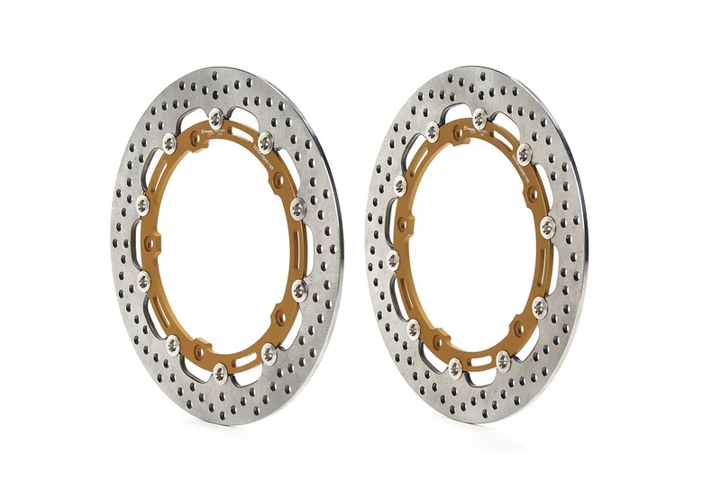 Juego de discos de freno BREMBO UPGRADE Supersport redondo flotante - pareja