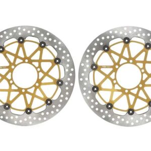 Juego de discos de freno BREMBO UPGRADE Supersport redondo flotante - pareja