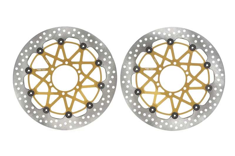 Juego de discos de freno BREMBO UPGRADE Supersport redondo flotante - pareja
