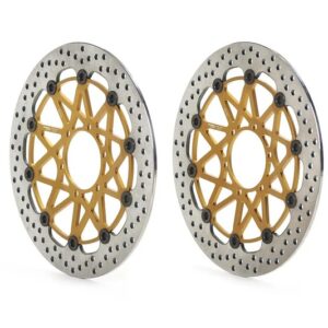 Juego de discos de freno BREMBO UPGRADE Supersport redondo flotante - pareja