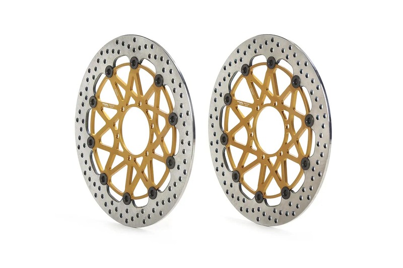 Juego de discos de freno BREMBO UPGRADE Supersport redondo flotante - pareja