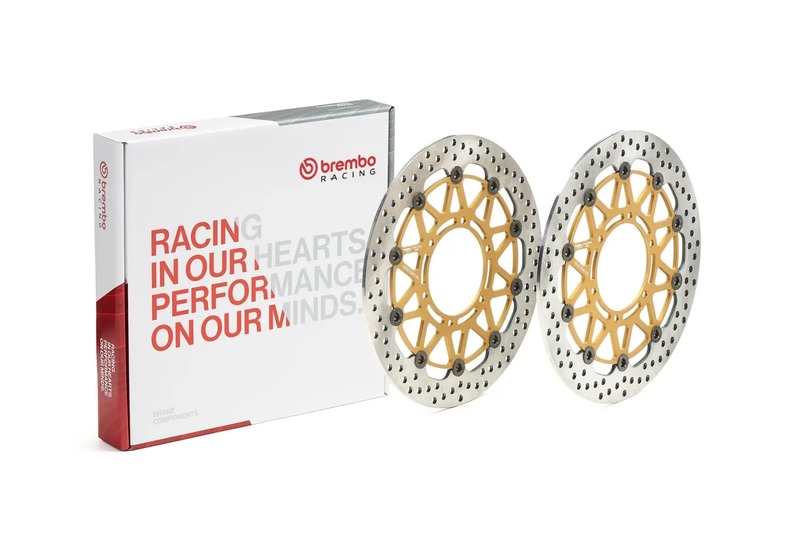 Juego de discos de freno BREMBO UPGRADE Supersport redondo flotante - pareja