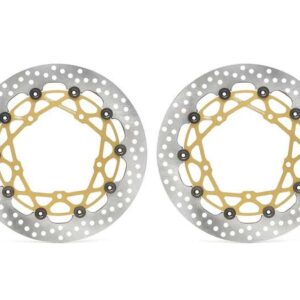 Juego de discos de freno BREMBO UPGRADE Supersport redondo flotante - pareja