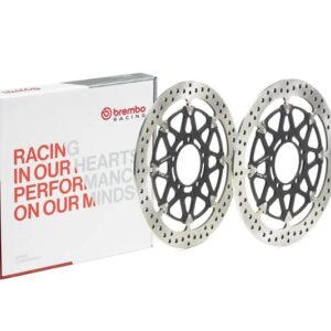 Juego de discos de freno BREMBO UPGRADE T-Drive redondo flotante - pareja