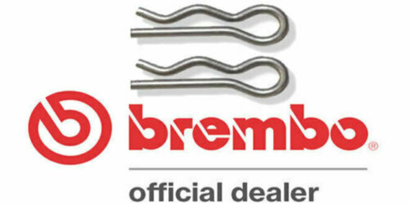 Pack de 20 clips BREMBO UPGRADE para bulón de pastilla de freno