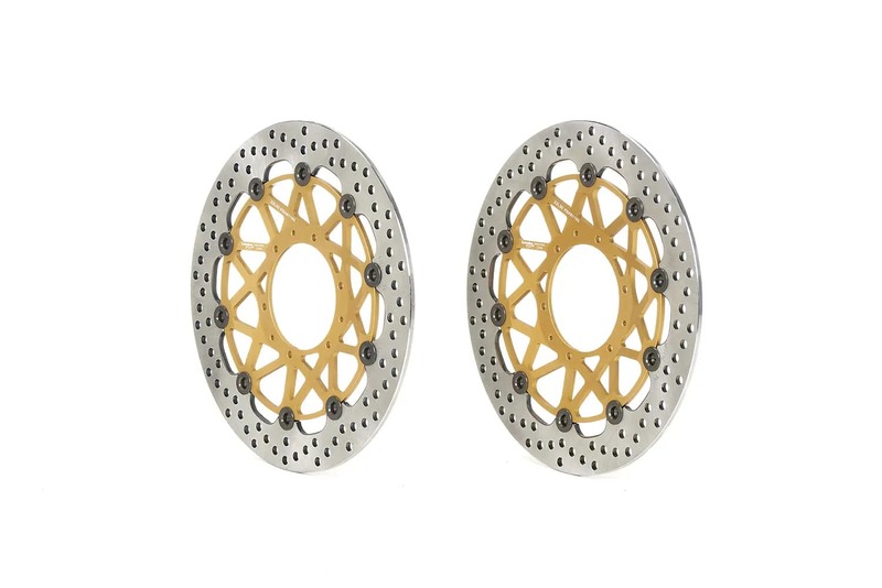 Juego de discos de freno BREMBO UPGRADE Supersport redondo flotante - pareja