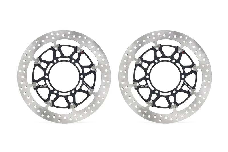 Juego de discos de freno BREMBO UPGRADE T-Drive redondo flotante - pareja