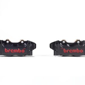 Par de pinzas de freno delantero radiales BREMBO UPGRADE GP4-RB 4 pistones Ø30/34 mm