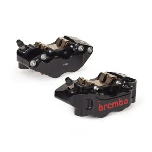 Par de pinzas de freno delantero radiales BREMBO UPGRADE GP4-RB 4 pistones Ø30/34 mm