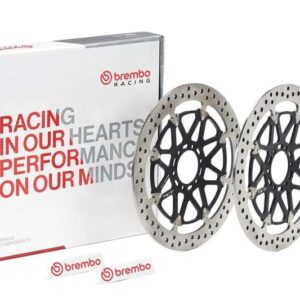 Juego de discos de freno BREMBO UPGRADE T-Drive redondo flotante - pareja