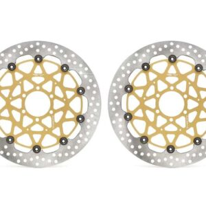 Juego de discos de freno BREMBO UPGRADE Supersport redondo flotante - pareja