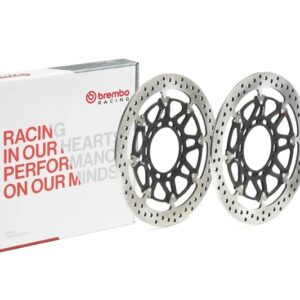 Juego de discos de freno BREMBO UPGRADE T-Drive redondo flotante - pareja