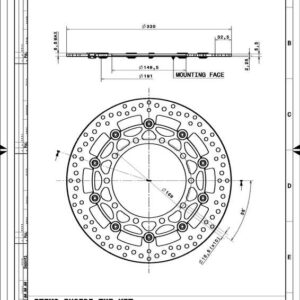 Discos de freno BREMBO UPGRADE SUPERSPORT - 208B85959 - Pareja